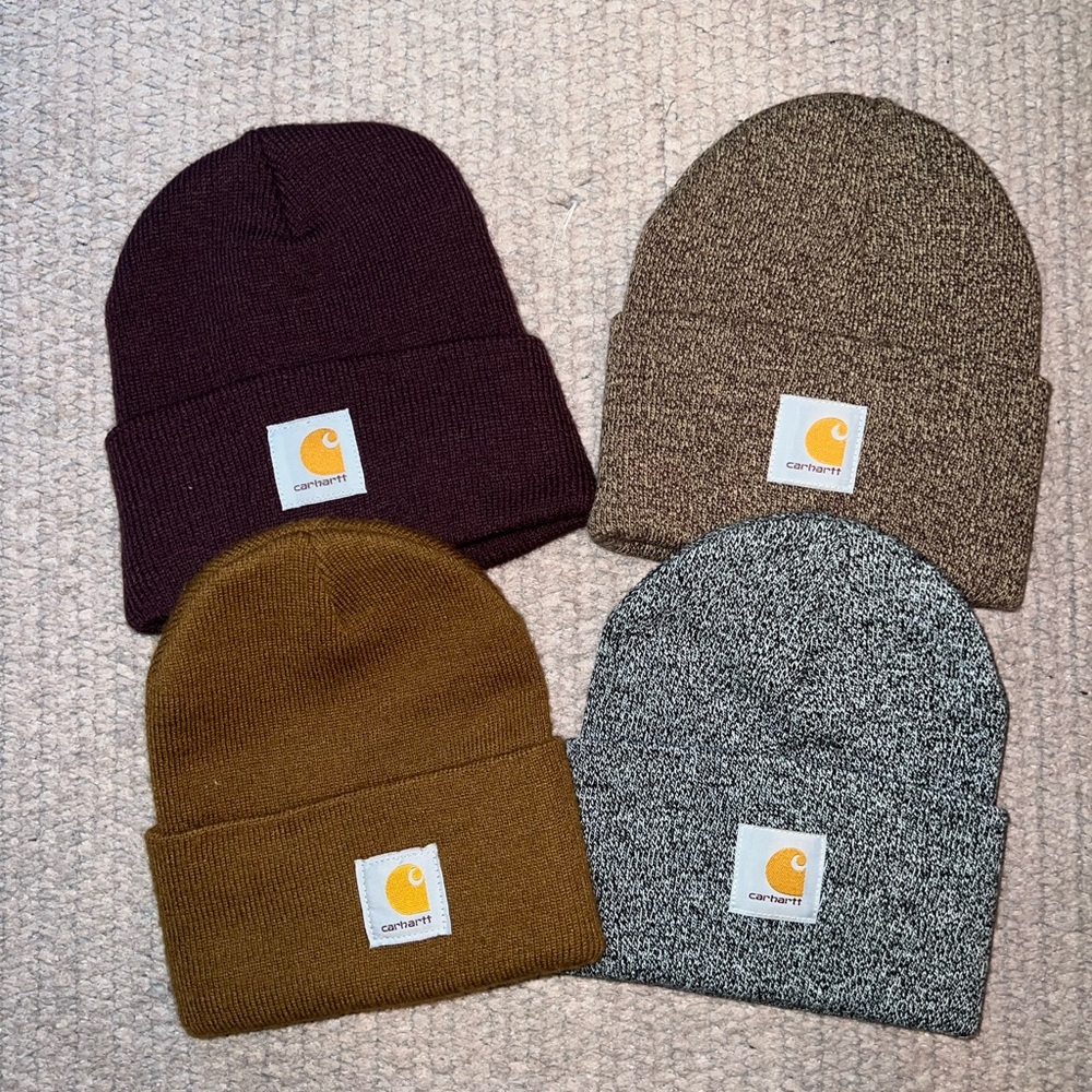 4-PACK Carhartt Beanies